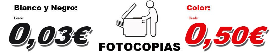 Fotocopias baratas alboraya